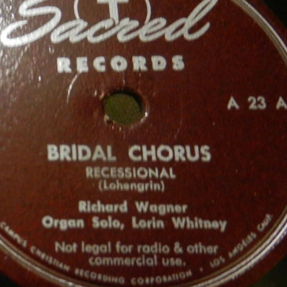 VTG victrola record Honeymoon Lane wedding music antique talking machine LP - Picture 2 of 9